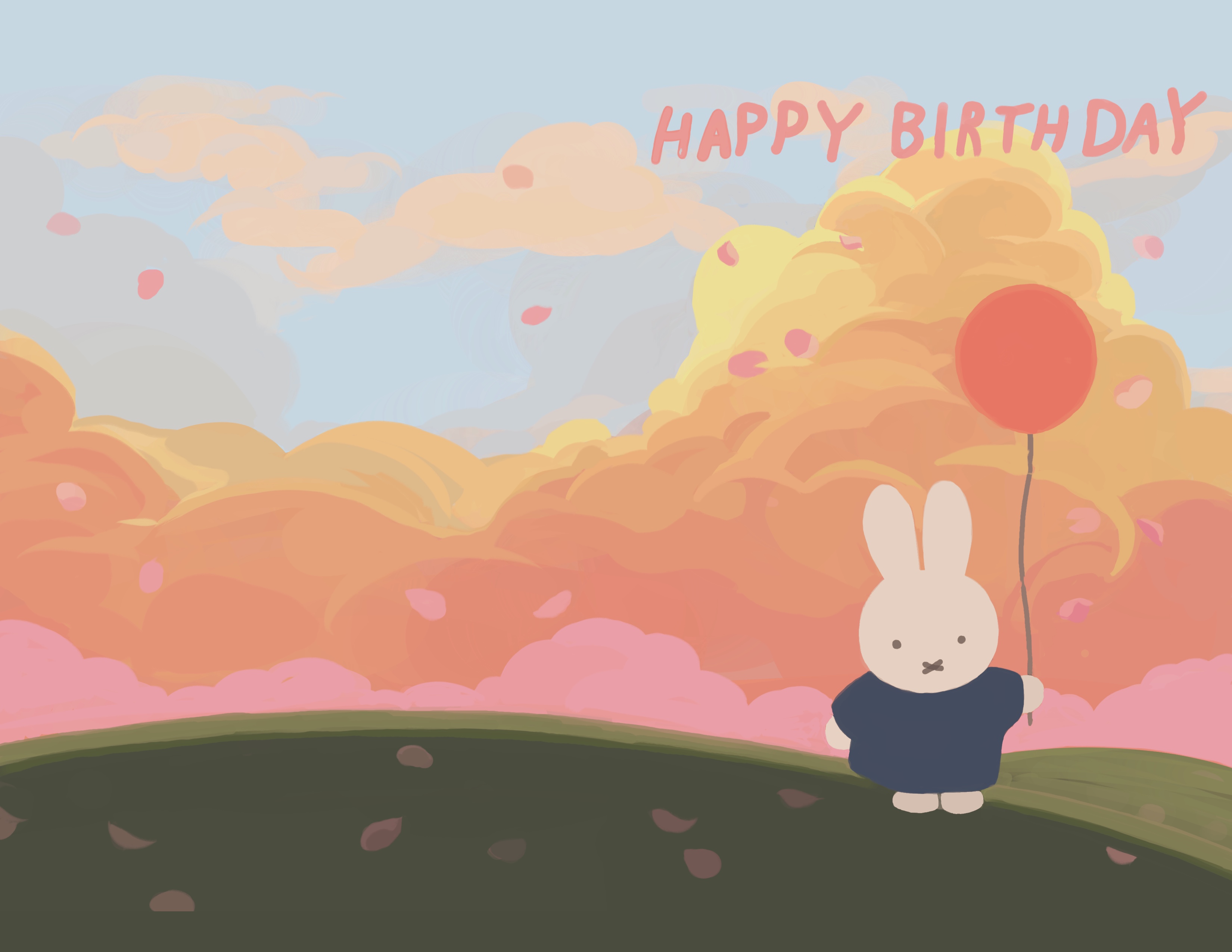 Miffy Birthday Card