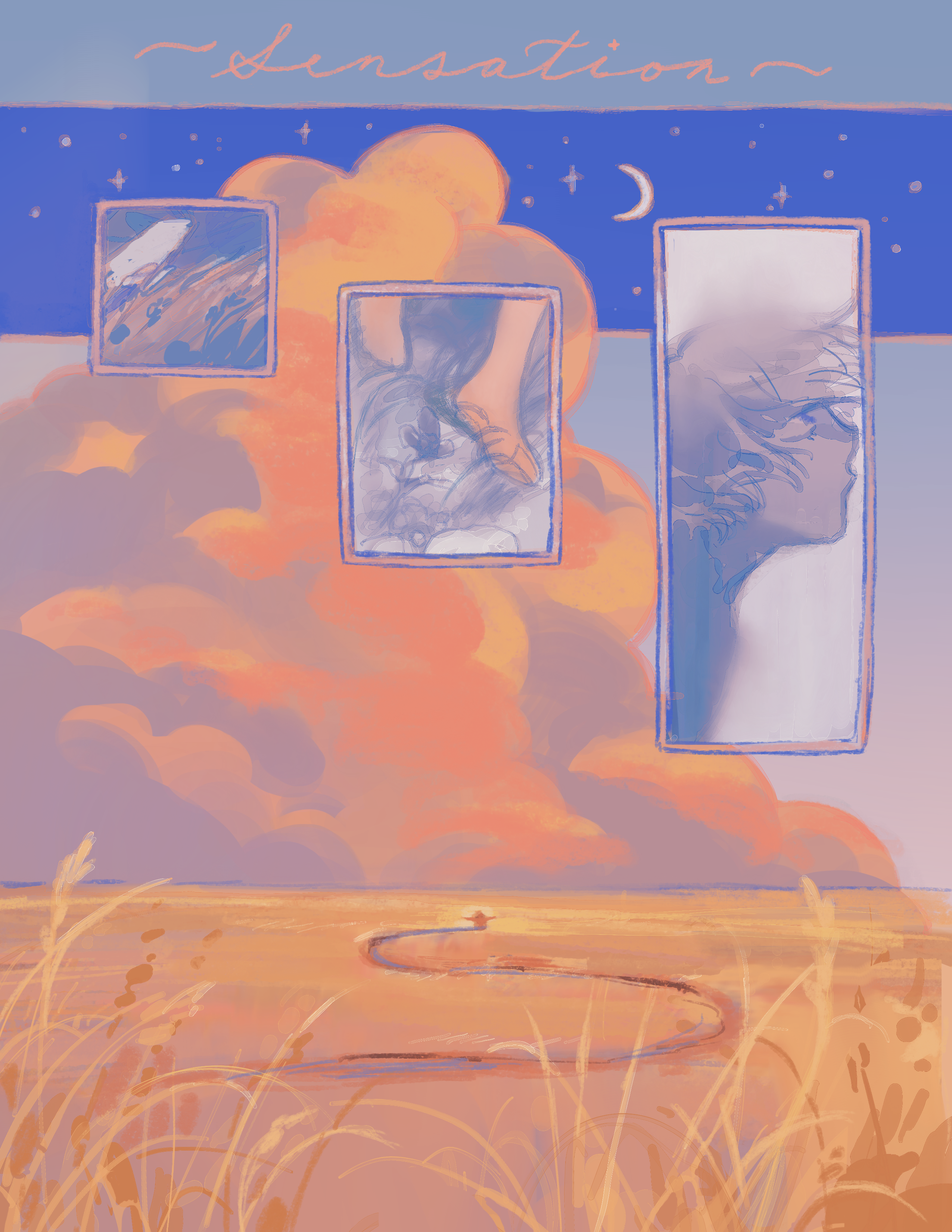 Comic for Sensation by Arthur Rimbaud